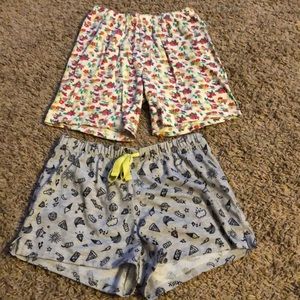 Pajama shorts
